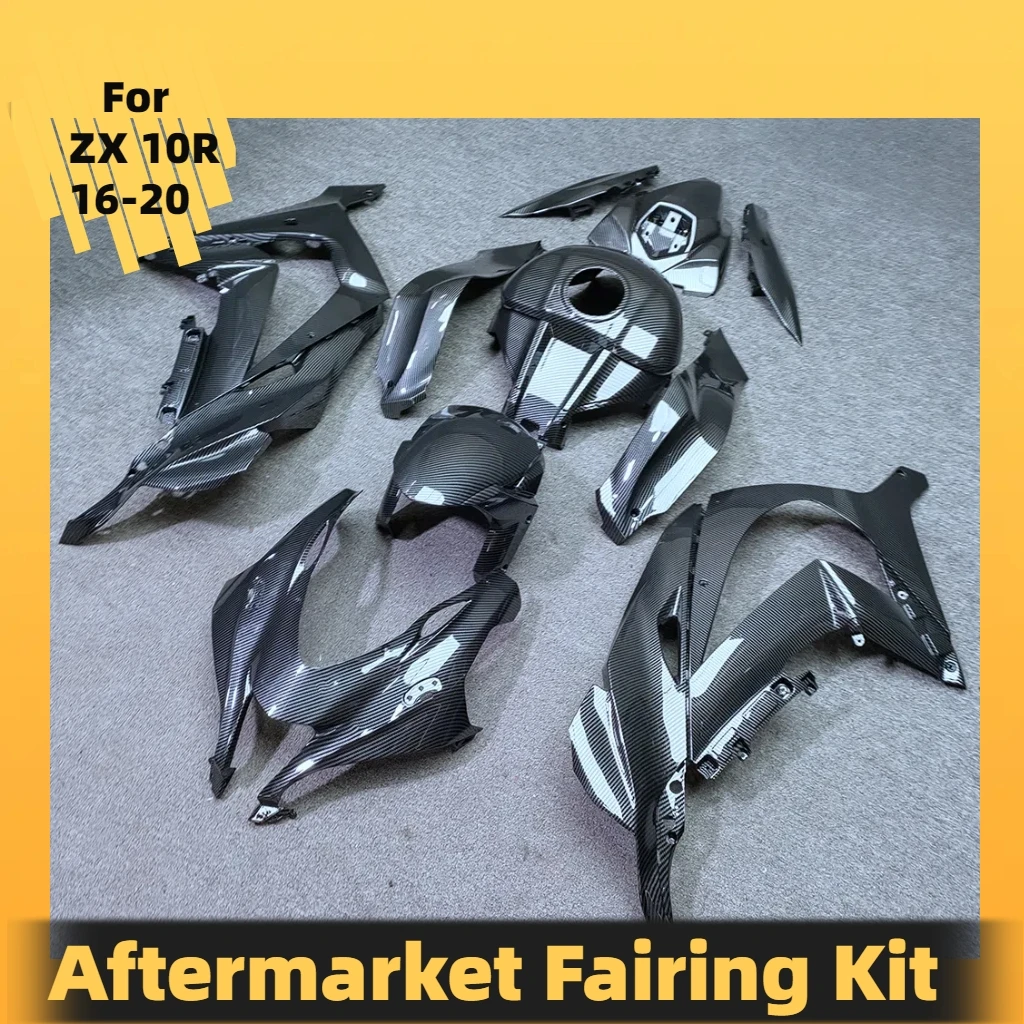 For KAWASAKI ZX 10R 16 17 18 19 20 Full ZX10R 2016 2017 2018 2019 2020 Motorcycle Free Custom Injection Plastic Body Fairing Kit