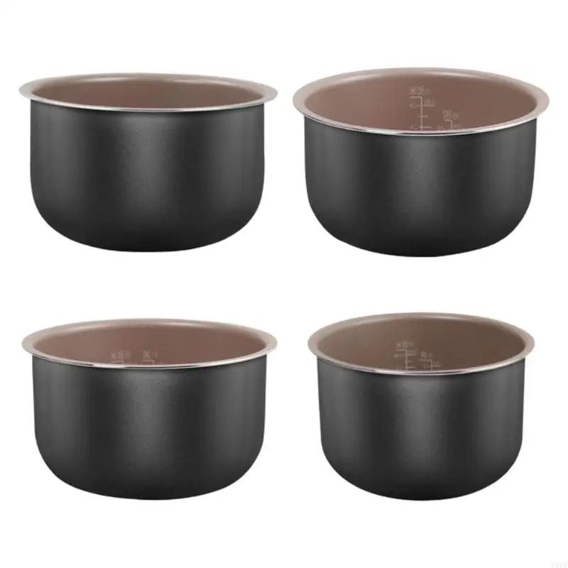 Y5LF Rice Cooker Insert Dishwasher Safe Cookware Replacement Part 2L 3L 4L 5L Option