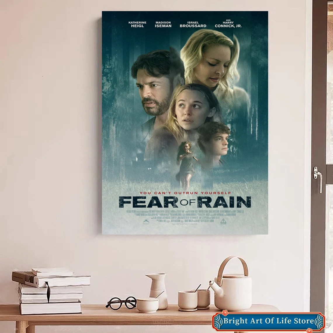 Fear of Rain Movie Poster Art Cover Star Photo Print Apartment Home Decor Wall Painting (No Frame)