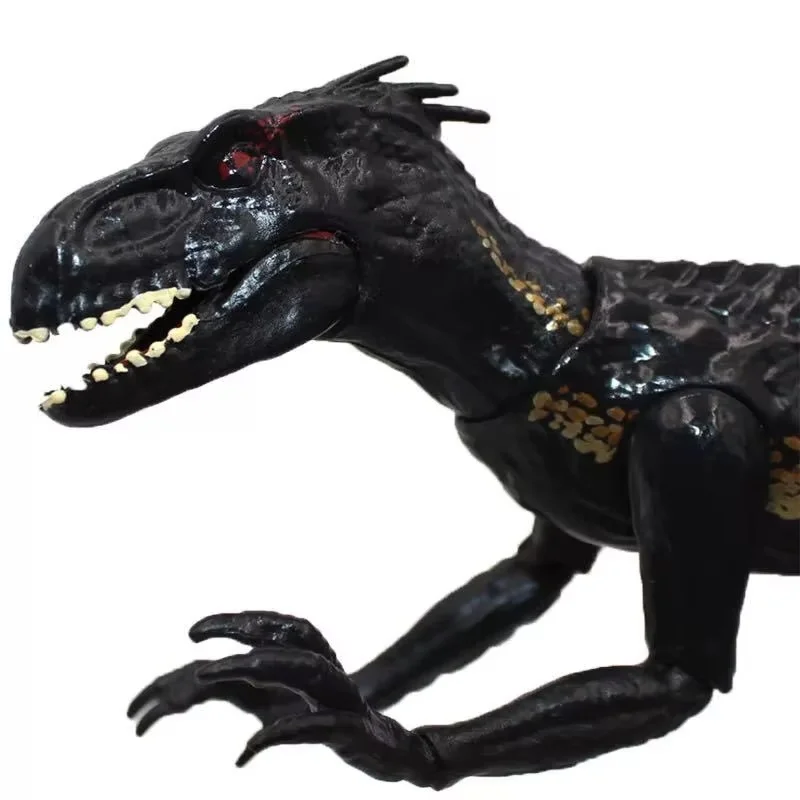 Figuras de acción realistas de Indoraptor Jurassic World, dinosaurios ajustables, juguetes para niño, modelo de dinosaurio de película, juguete para niños, regalos