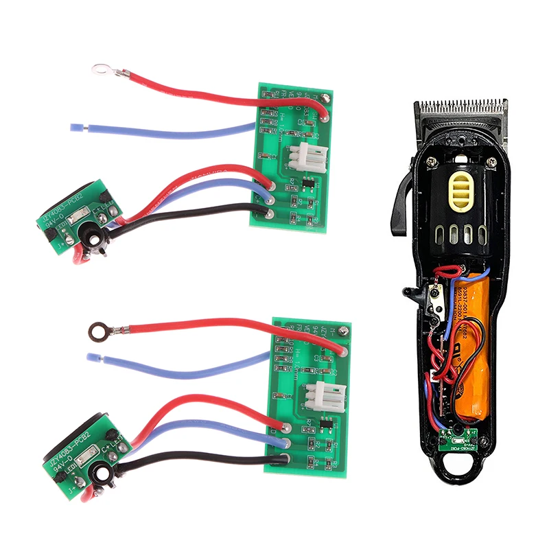 Electric Clipper Assembly Circuit Board Compatible with8591/8148 Hair Cutter Clippers Repair Part Accessories