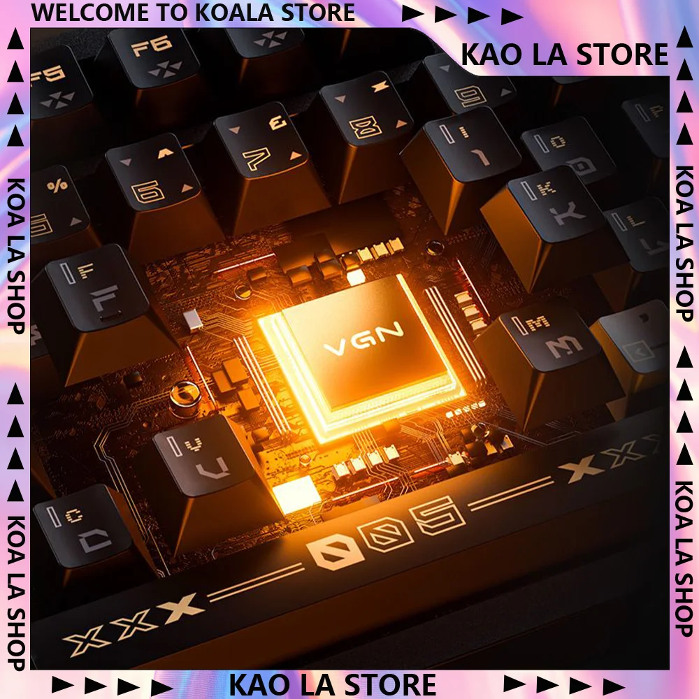 

ATK FLASH75 Механическая клавиатура Проводная клавиатура с магнитным переключателем Прокладка из алюминиевого сплава RGB с возможностью горячей замены RT0.001mm Игровые аксессуары