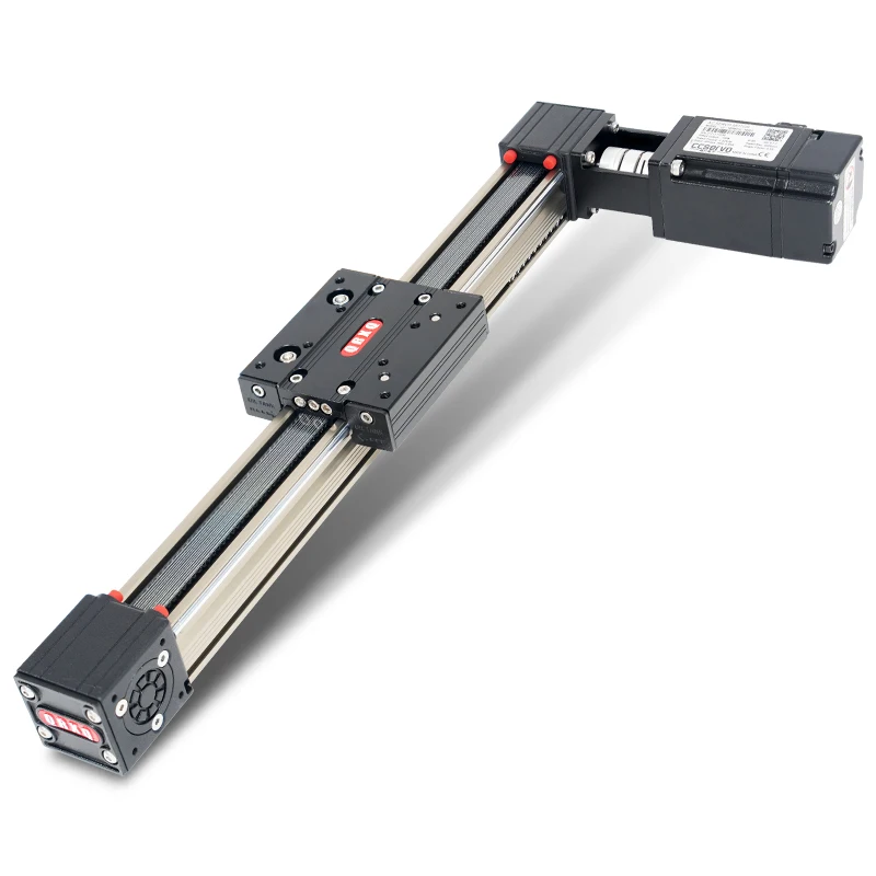 RXP30 Linear Guides Sliding With Servo Motor Table Synchronous Belt Linear Module Cross Linear Track 3D Drawing