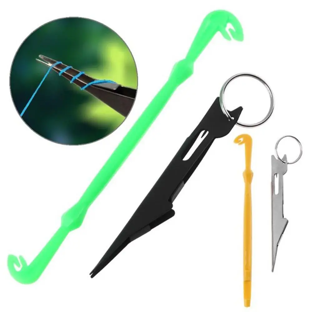 Sharp Nippers Snip Quick Knot Tying Tool Fast Hook Nail Knotter Line Cutter Fly Fishing Clippers
