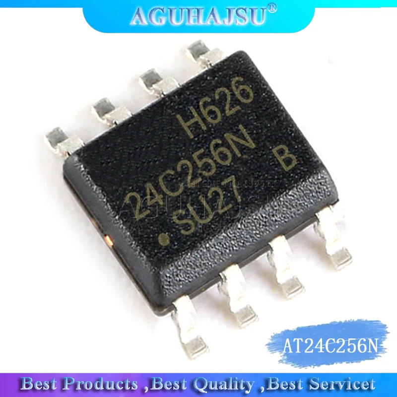 

10pcs/lot AT24C256N-10SU-2.7 AT24C256 24C256 Waterproof shell