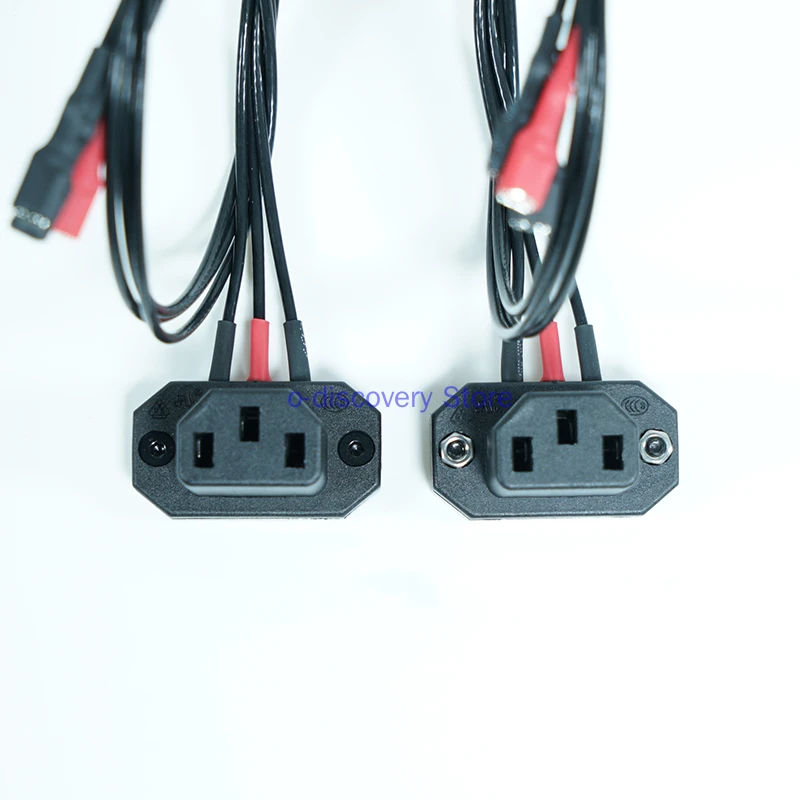 Cabo de extensão de alimentação para caixa de computador, cabo de extensão de cotovelo de 90 graus, fio estanhado, um macho e uma fêmea