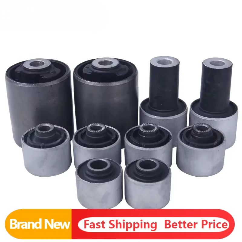 

10x Front Suspension Upper Lower Control Arm Bushing Kit for Lexus LS460 LS600H RWD 2006-2017 4862050081 4863059125 4861059125