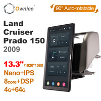 1920*1080 Ownice Android 12.0 for Toyota Land Cruiser Prado 150 Car Radio Video Audio 13.3\