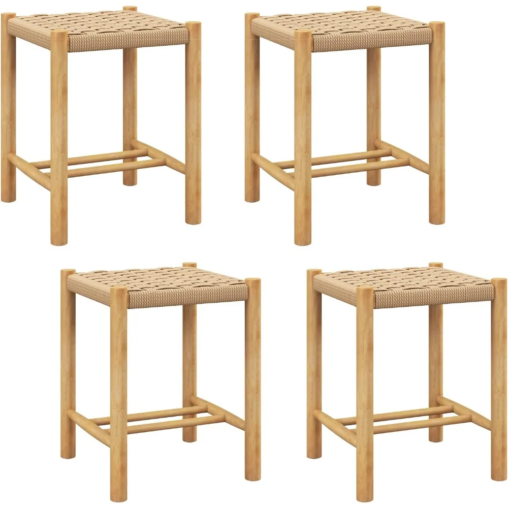 Wood Stools Set Of … - image