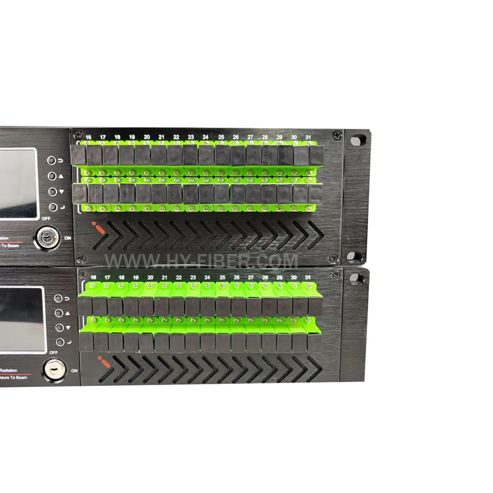 64 ウェイ光 EDFA CATV アンプ、3U 1550nm 高電源 YDFA