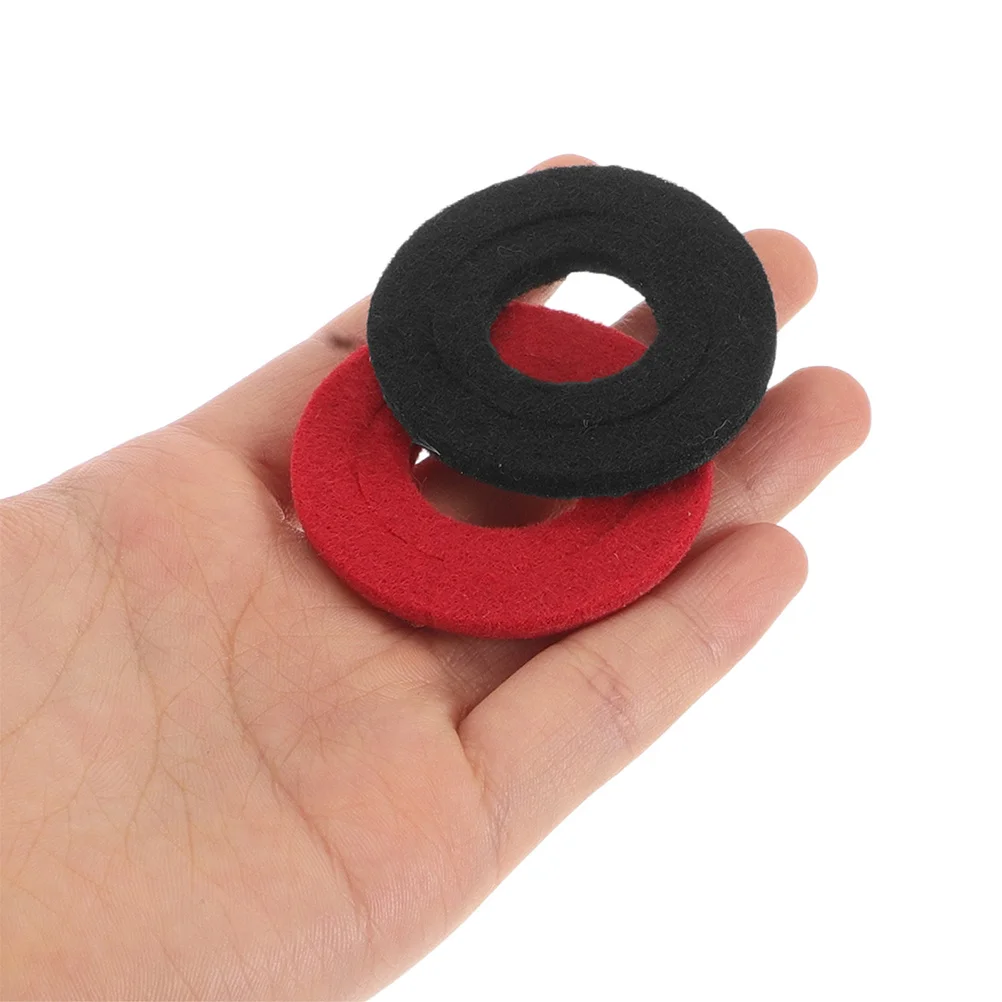 

10Pcs Terminal Protector Felt Gaskets Durable Shock Absorption Automotive Post Pads Car Accessories