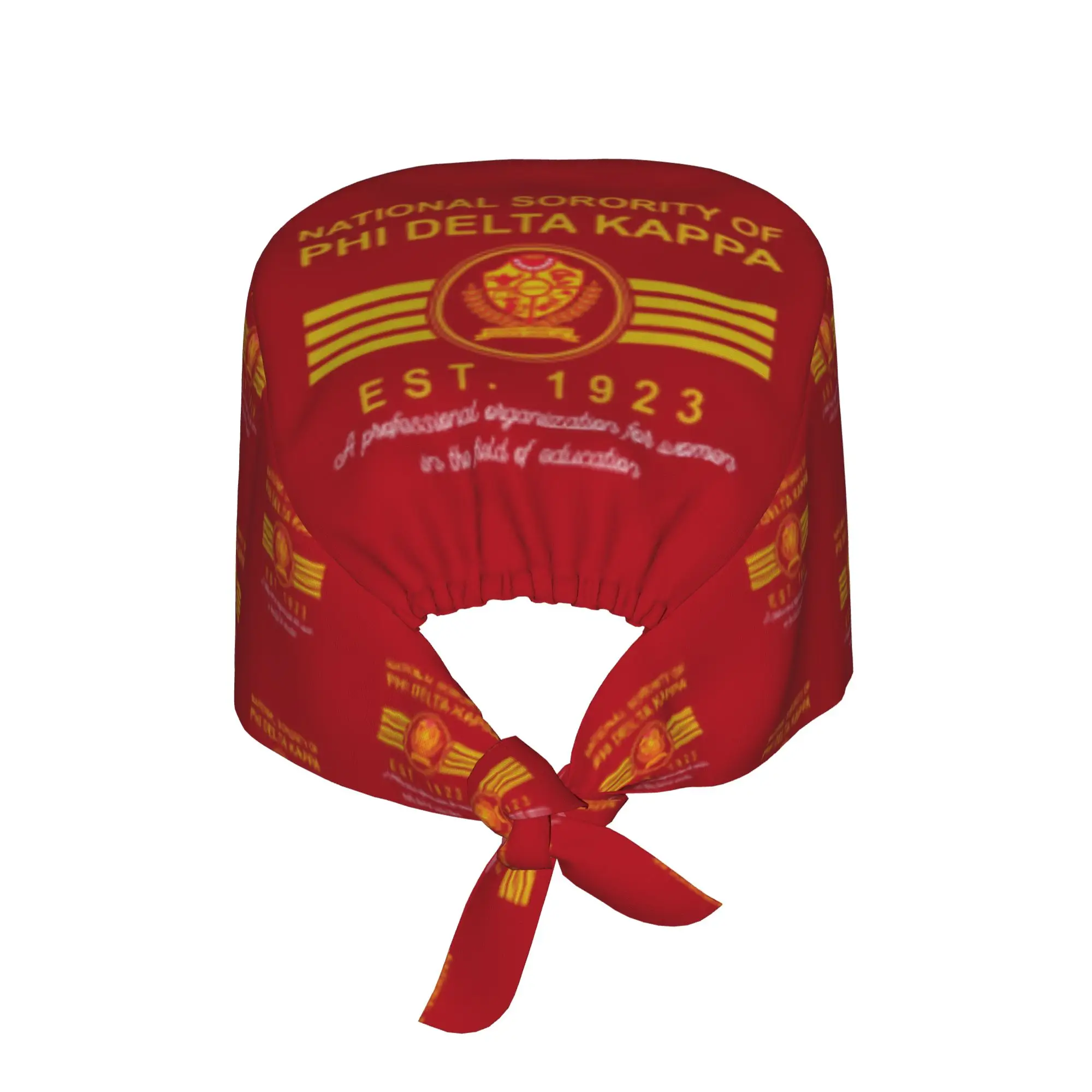 Phi Delta Kappa Sorority ΦΔΚ African American Women Working Cap Surgical Hats Operating Room Cap Nursing Cap Lab Works Hat