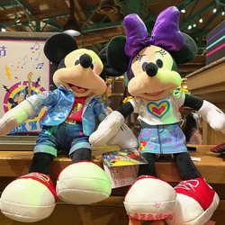 Original 2021 Disney kawaii mickey Minnie Summer Music Festival series cute cartoon plush toy doll Birthday Present For Child
