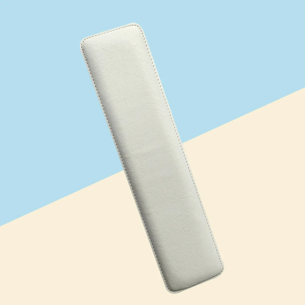 Repose-poignet antidérapant ergonomique confort clavier tapis mémoire ordinateur tapis de souris accessoire de bureau 104 touches longue Section blanc