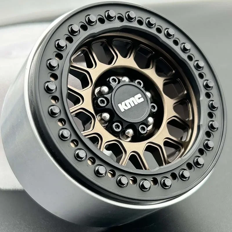 1.9 بوصة 2.2 بوصة جديد KMC المعادن تسلق محور عجلات ل 1/10 RC الزاحف سيارة محوري SCX10 TRX4 المدافع RC4WD D90 K10 MK07 خزان 300 #6