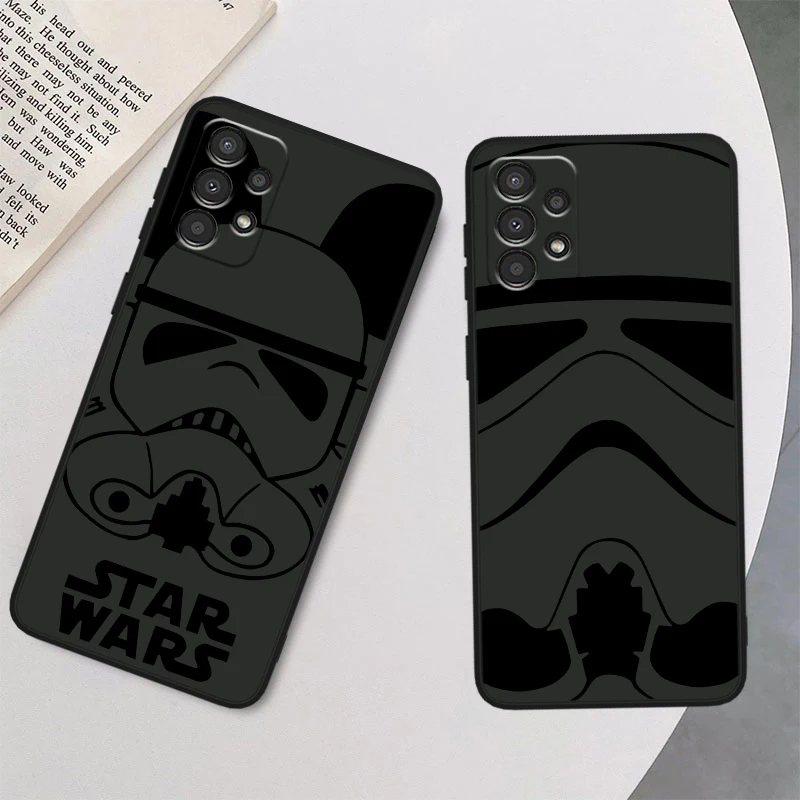 S-tar W-ars Samurai For Samsung A90 A80 A70S A60 A50S A40 A30S A20E A20S A10S Silicone Black Phone Case