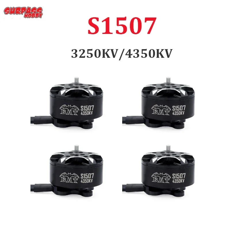 SURPASS-HOBBY S1507 3250KV/4350KV Motore brushless violento di alta qualità Motore a croce da 3 pollici FPV Motore multirotore per drone RC