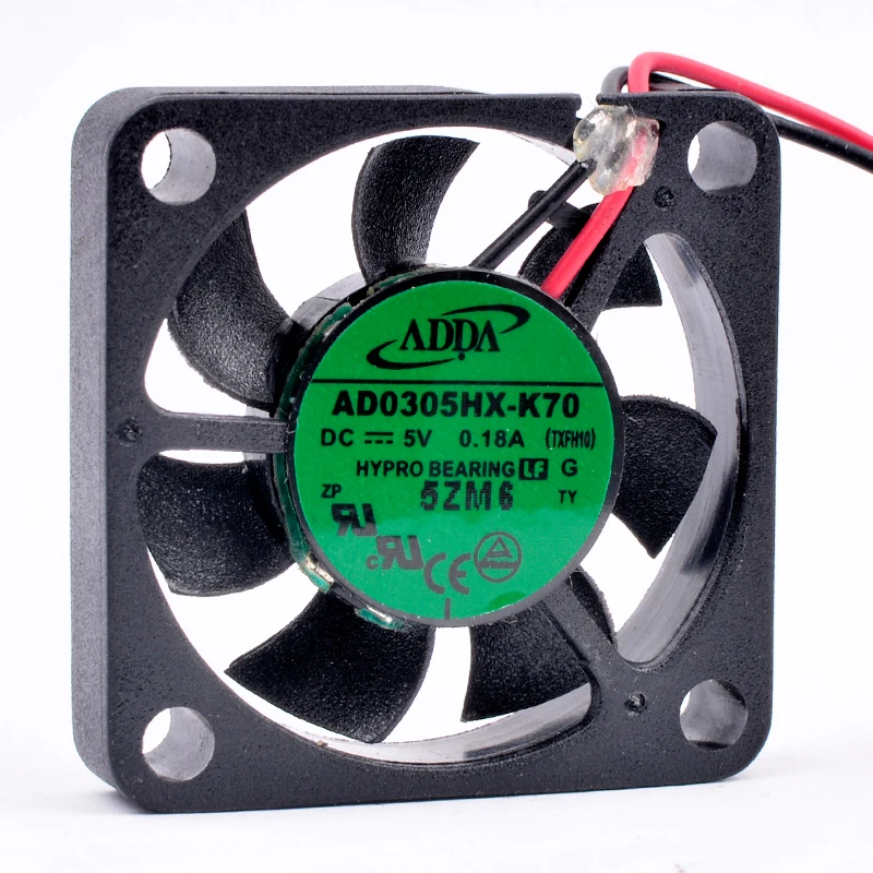 AD0305HX-K70 30mm fan 3cm 3006 30x30x6mm DC5V 0.18A miniature and very thin USB large air volume cooling fan