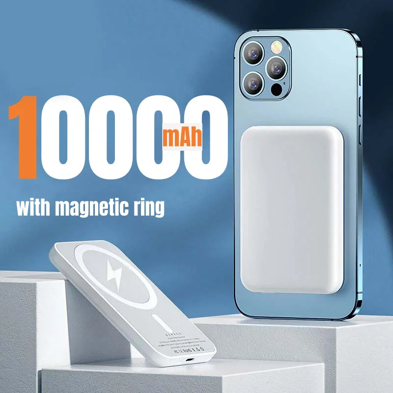 OnePlus Magnetische Powerbank Voor Magsafes 50000mAh Draadloze PD 22.5W Snelle Oplader Powerbank Externe Batterij Voor iPhone Samsung