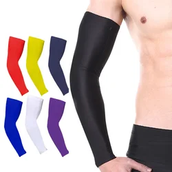 Sports Arms Sleeves Brace Compression Running Cycling Fishing Sleeves Arm Cover Protectors Armguards Hand Sleeves Men's Women