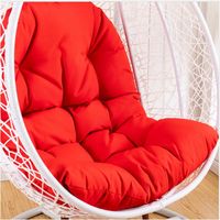 Swing Hanging Chair Mat Balcony Egg Chair Cushion Seat Pad Pillow Patio Garden Outdoor Thickened Hammock Rocking Chair Seat