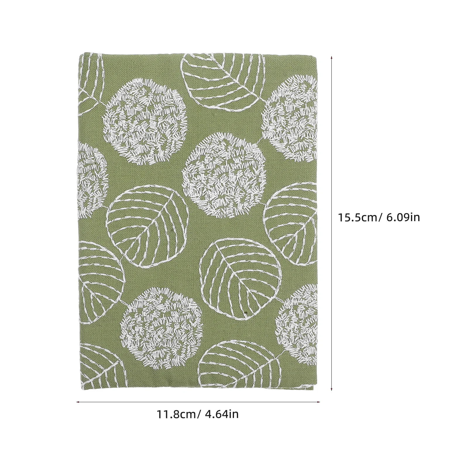 Washable Soft Stretchable Fabric Book Cover Reusable Cloth Protector for Journals Planner A6 Book Covers for Women