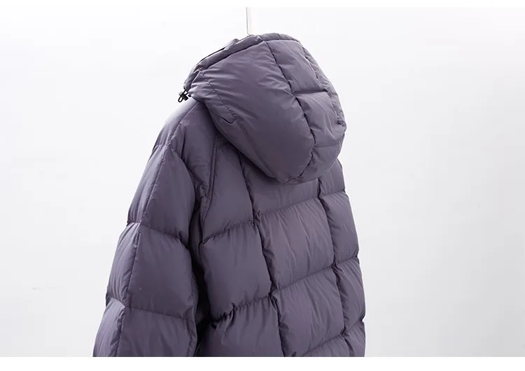 Please Wear It When It's Minus 20 Degrees~2025 Autumn and Winter New Duck down Puffer Jacket~Mid-Length Cocoon-Shaped down Jacket for Women, Thickened and Slimming Coat