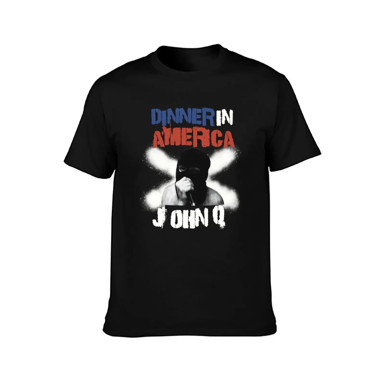 Dinner in America John Q (color) T-Shirt baggy shirts blanks valentines boutique clothes t shirts for men cotton