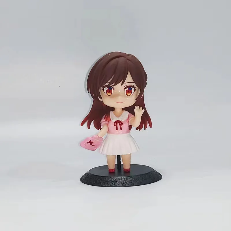 Figura DE ACCIÓN DE Chizuru Mizuhara, modelo de colección de juguetes, envío de Rent A Girlfriend, Sarashina Ruka, versión Q, 10CM
