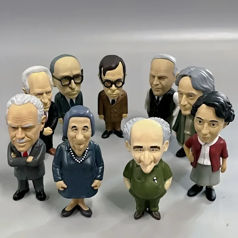 Figurine d'action en PVC pour leaders militaires historiques, 8-10cm, Napoléon, césar, modèle de collection peint à la main avec articulations articulées