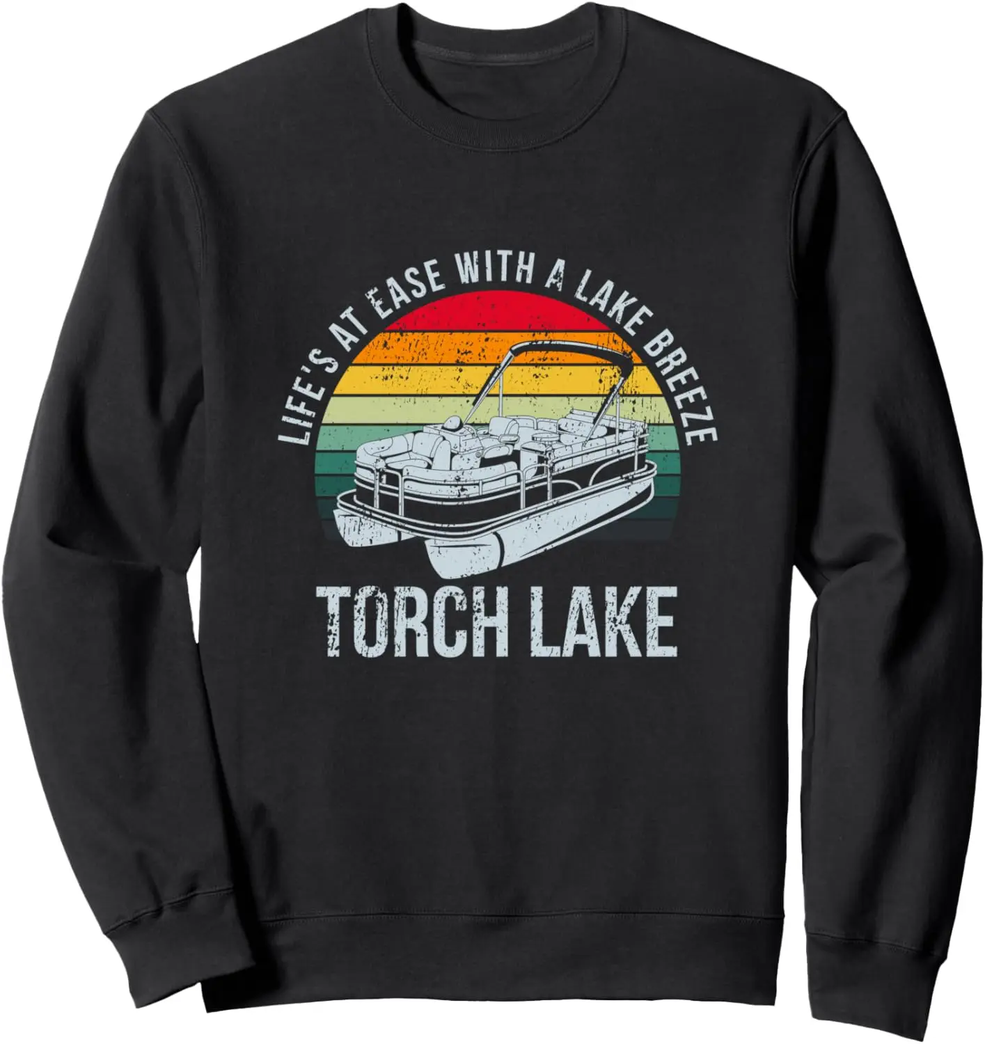 

Life's at Ease с толстовкой Lake Breeze Torch Lake Boating