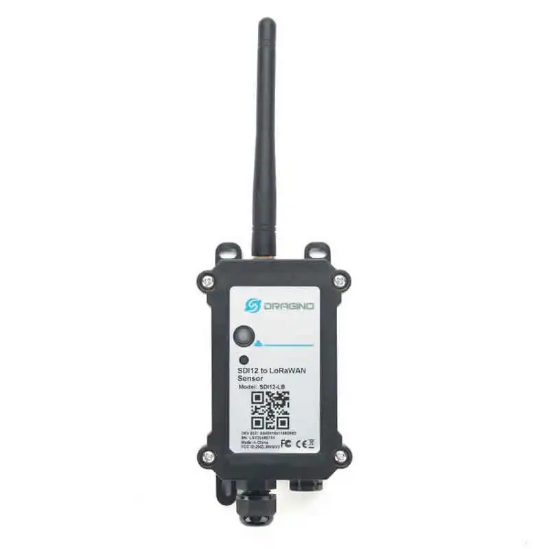

SDI-12-LB SDI-12 to LoRaWAN Converter Designed For Smart Agriculture Solution Support LoRaWAN Wireless Protocol