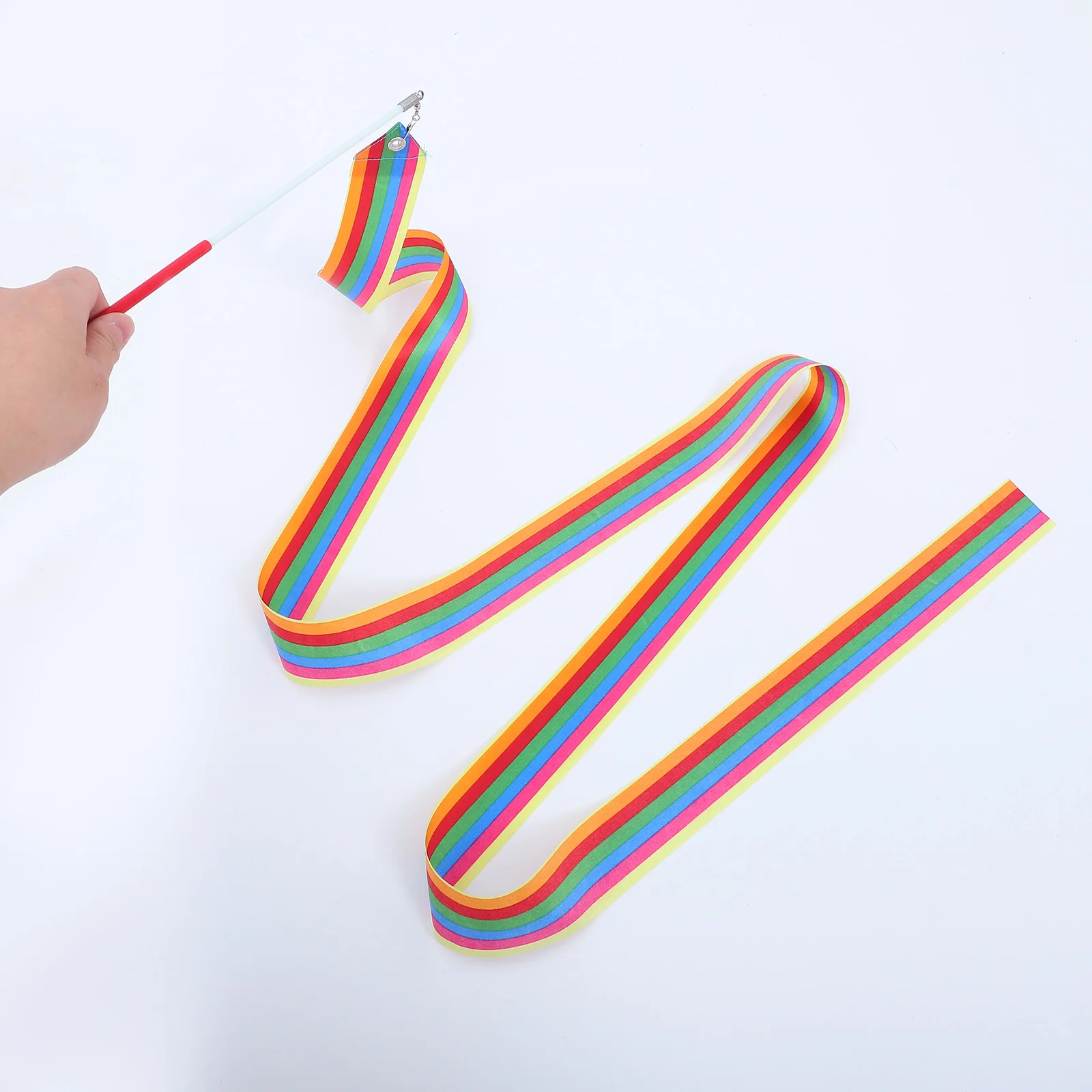 

Gymnastics Streamers Stick Kids Sports Toys Rhythmic Ribbon Dancing Streamers Gym Ribbon Rhythmic Art Child Girl