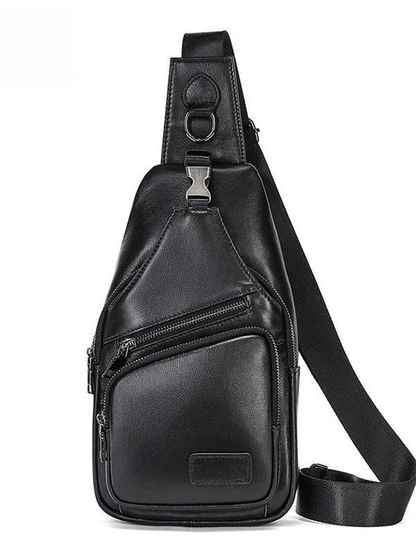 quality-men's-horizontal-leather-chest-bag-casual-sports-crossbody-bag-vintage-top-layer-cowhide-single-shoulder-bag