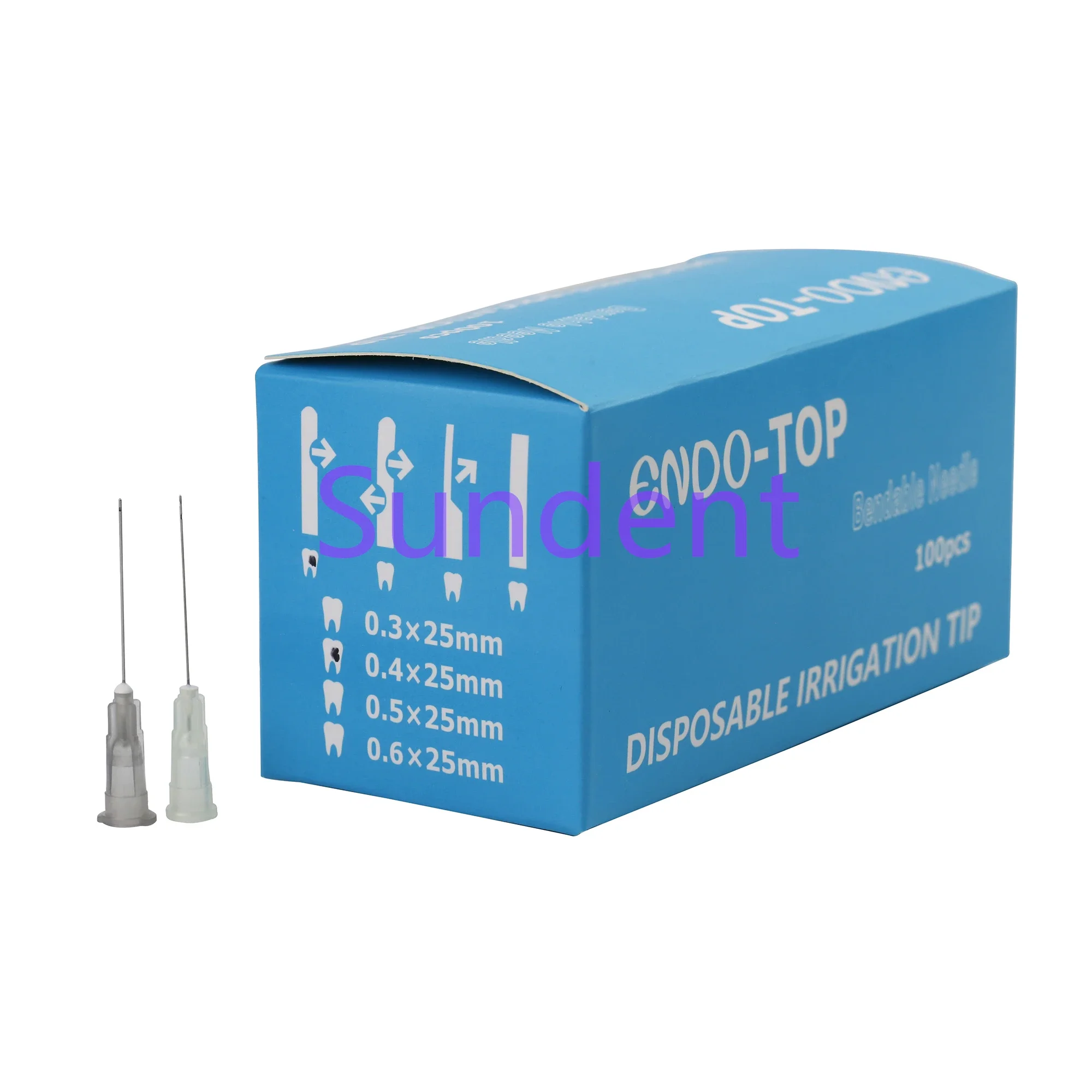 China Supply Dentals Endo Disposable Irrigation Needles Dentals Disposable Materials Single and Double Side Vent Needle