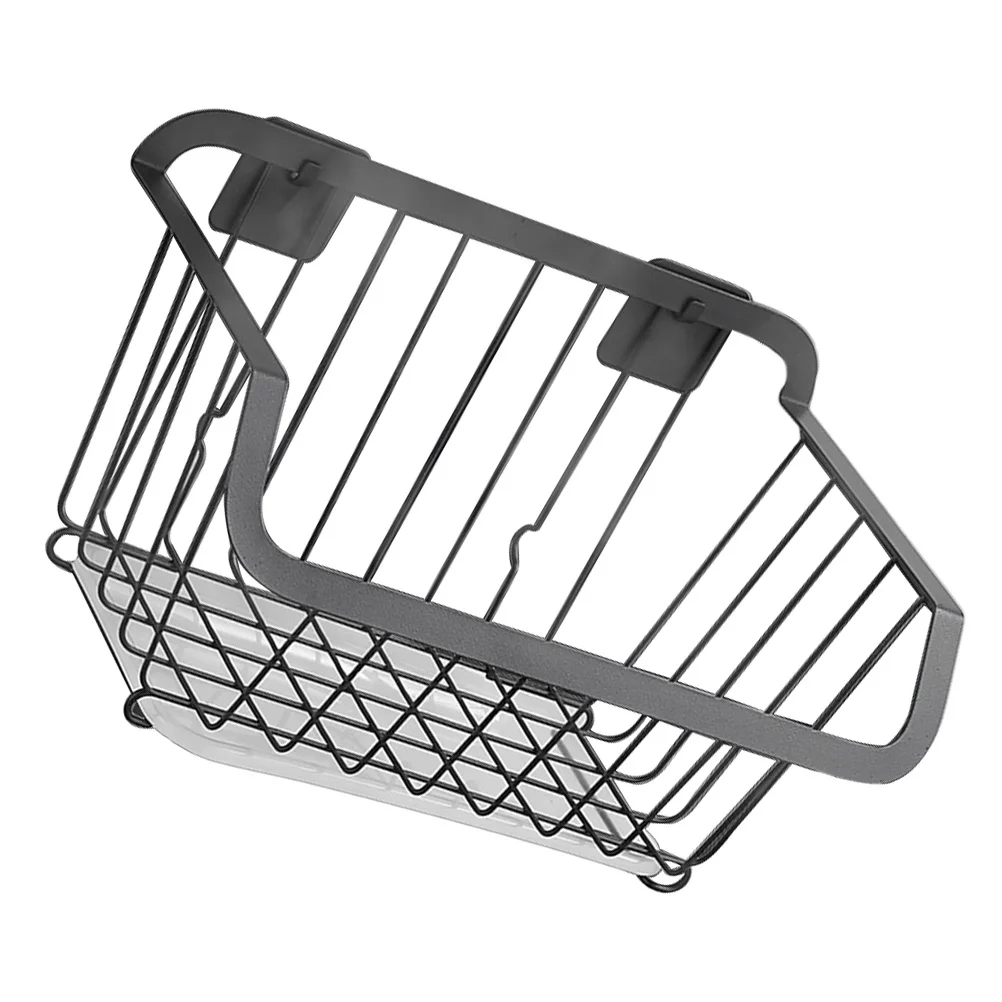 

Stainless Steel Fruit Vegetable Basket Heavy Duty Kitchen Storage Drying Rack Wall Hanging Metal Organizer For Home Cabinet Door