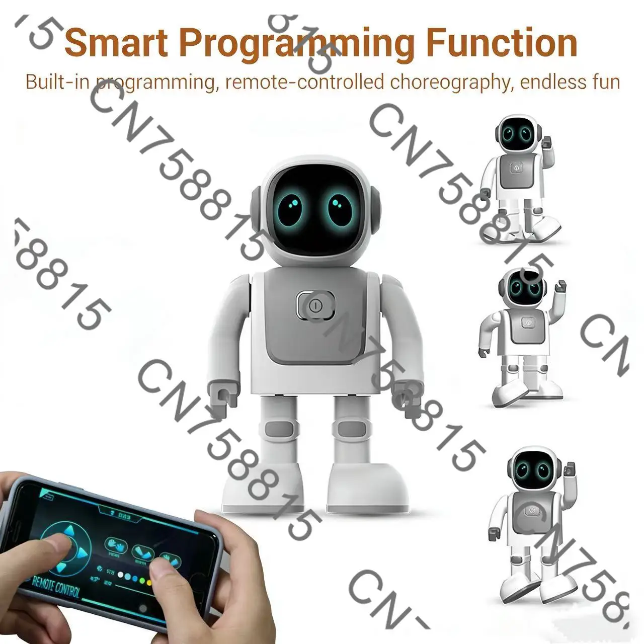 Fast Shipping，Bluetooth Sound Space Robot Kids Toys Gifts, Dancing Robert Robot Dancing Robot Intelligent Programming
