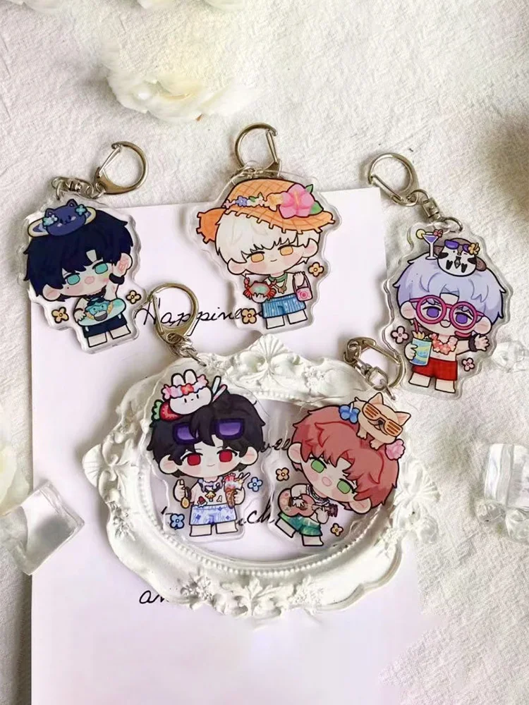 

Anime Light and Night Osborn Evan Sariel Charlie Jesse Cosplay Acrylic KeychainCartoon Cute Schoolbag Gift High Appearance Level