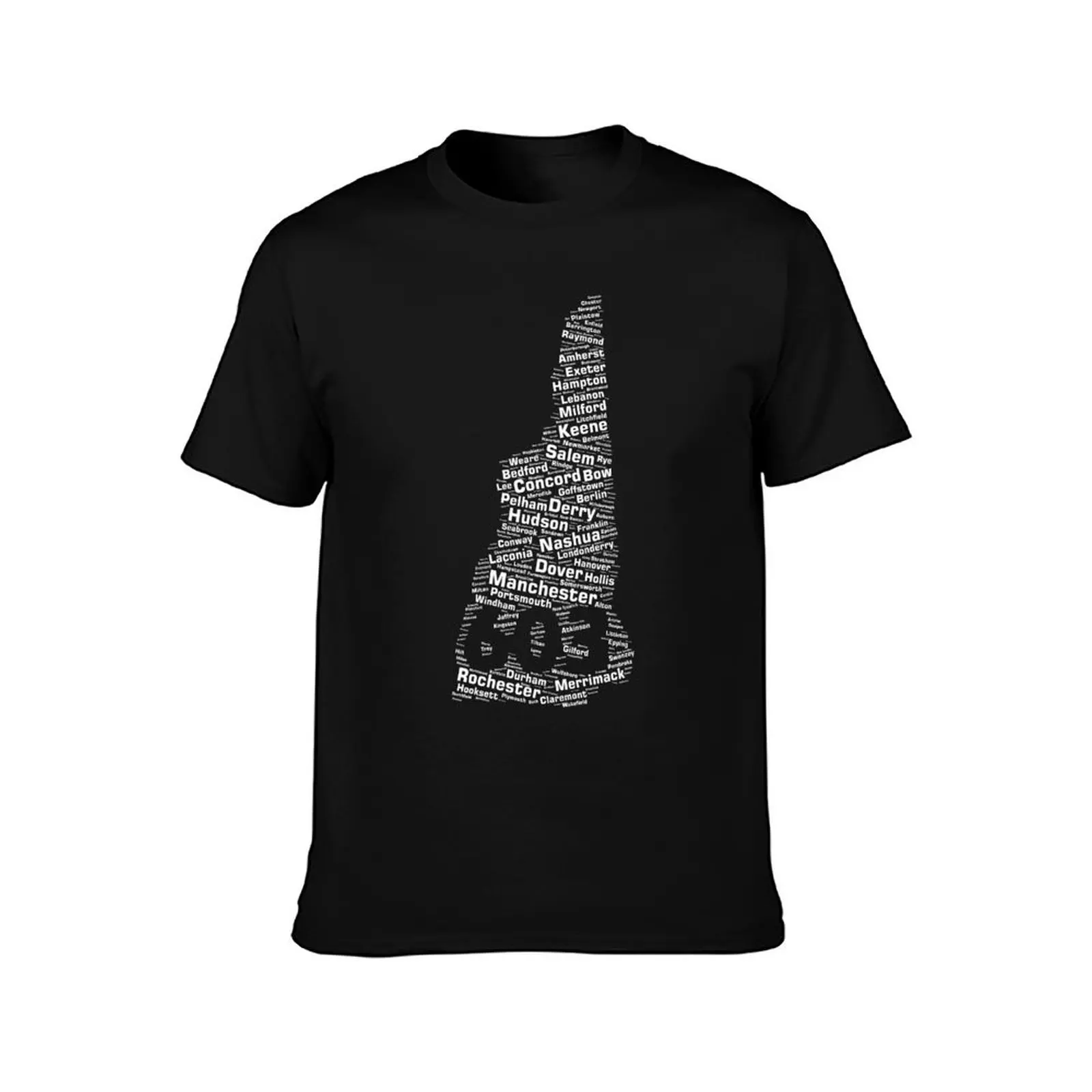 New Hampshire Cities 603 Area Code T-Shirt Urban Style Print T-Shirt