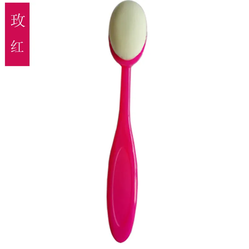 1Pcs Multicolor Portable Toothbrush Type Makeup Brushes Cosmetics Face Foundation Blending Brushes For Make Up Beauty