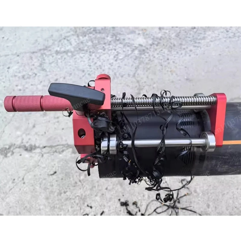 Hand Hardware Tool63-400/160-800 Mechanical Rotary Scraper Hdpe Pp Plastic Pipes Rotating Scraper