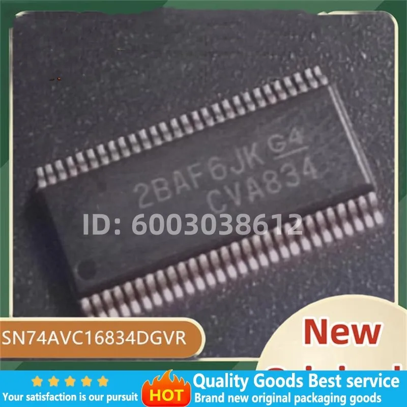 

10 шт. CVA834 новый и оригинальный чип IC SN74AVC16834DGVR SN74AVC16834DG 74AVC16834 TSSOP-56