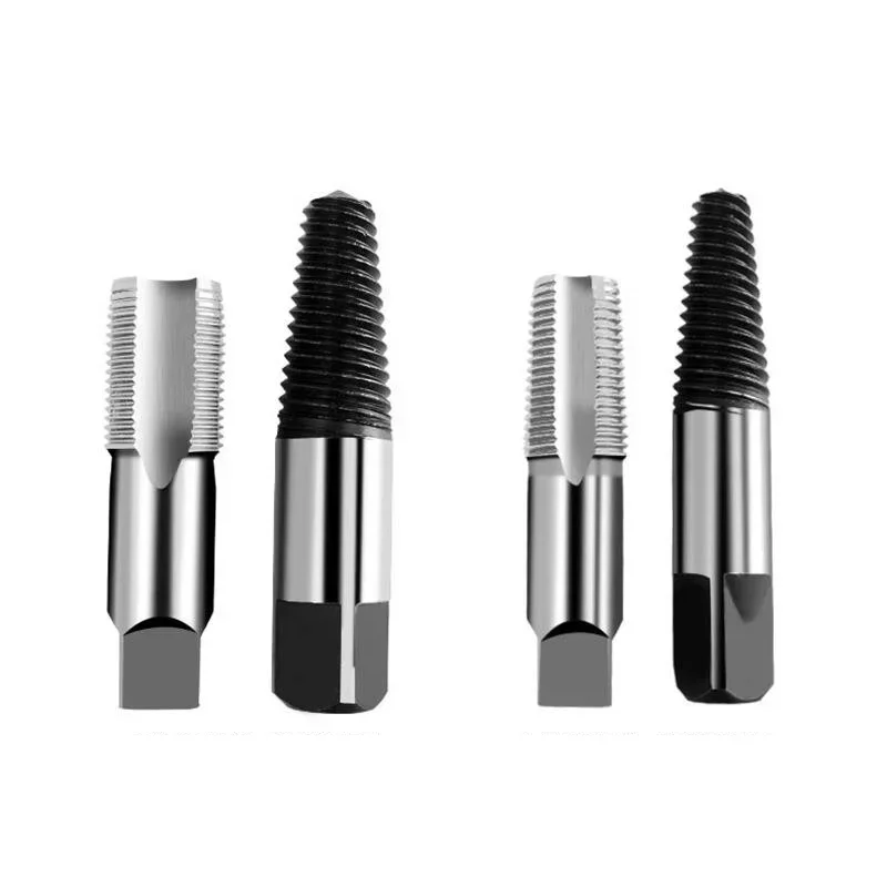 3/4", 1/2" NPT Pipe Tap, Carbon Steel, Damaged Screw Broken Bolt Water Pipe Extractor Remover, Home Water Pipe Repair Tool