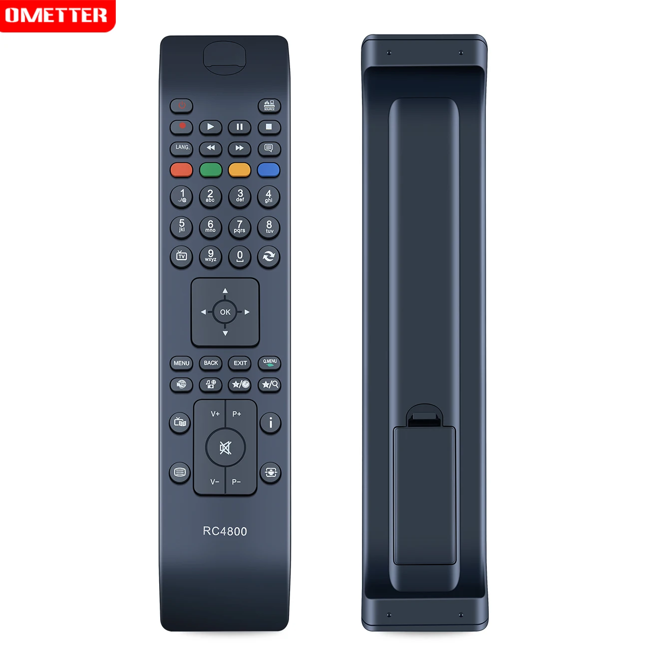 Universal TV Remote Control RC4800 RC-4800 for JVC Hitachi Telefunken Acer Medion Mitsai Vestel 4740S D49F283N3C VOX 32783 32883