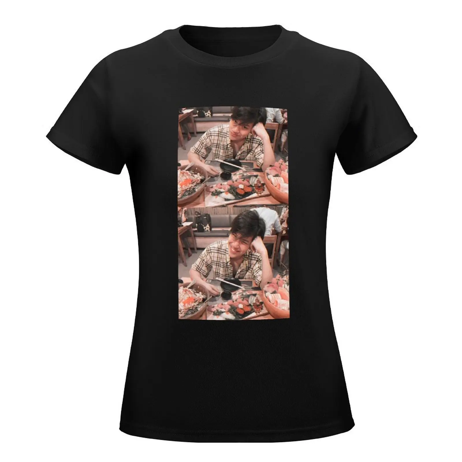 Nanon Korapat T-Shirt tops summer clothes hippie clothes tees summer blouses woman 2024 image 2