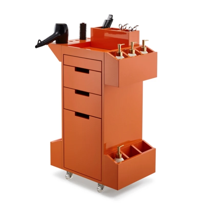 

Barber Shop Tool Cabinet Stainless Steel Barber Shop Tool Cart Hair Salon Special Cart Multifunctional Shelf Hair Cutting Cabine