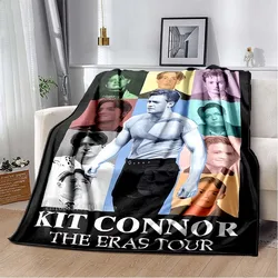 Heartstopper Kit Connor Fleece Blanket Boy's Love Beds Hiking Picnic Thick Quilt Drama Poster Bedspread Fleece Throw Blanket