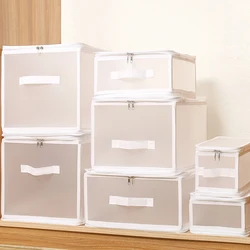 Folding Large Capacity Clothes Storage Bag Quilt Blanket Wardrobe Organizer Waterproof Dust Pouch Household Bedroom Accessories