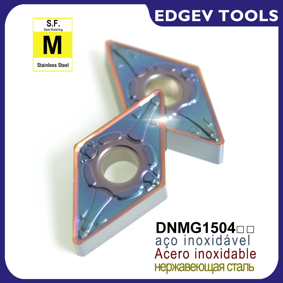Ferramenta de Corte Externa para Carbide Insert ma Turning Tool Dnmg 150404 150408 Aço Inoxidável