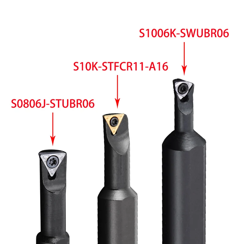 S0806-STUBR S1005K-SWUBR06 S10K/S12M-STFCR11-16 S06K-STFBR06-12 Use CNCarbide Insert TBGT060102L/R Insert Internal Turning Tools